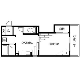 東京都北区上十条２丁目 賃貸マンション 1DK