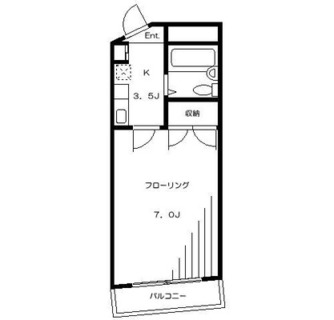 東京都北区上十条１丁目 賃貸マンション 1K