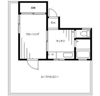 東京都北区田端新町１丁目 賃貸マンション 1K