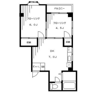 東京都荒川区西日暮里６丁目 賃貸マンション 2DK