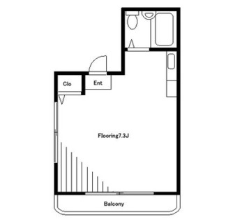 東京都北区東十条５丁目 賃貸マンション 1R