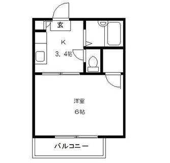 東京都北区西ヶ原３丁目 賃貸アパート 1K