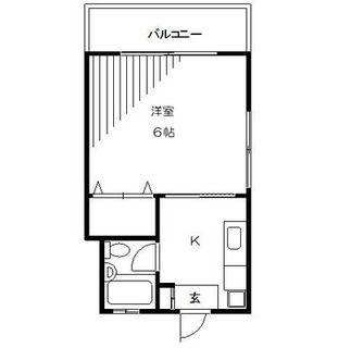 東京都北区栄町 賃貸アパート 1K