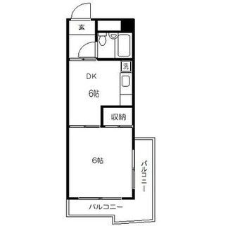 東京都北区豊島１丁目 賃貸マンション 1DK