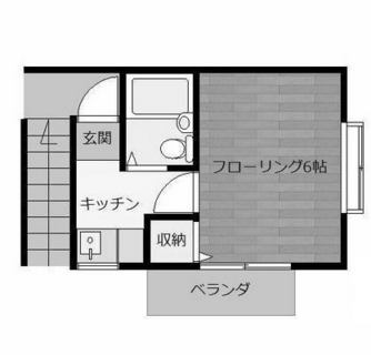 東京都北区十条仲原２丁目 賃貸アパート 1K