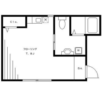 東京都北区堀船３丁目 賃貸マンション 1R