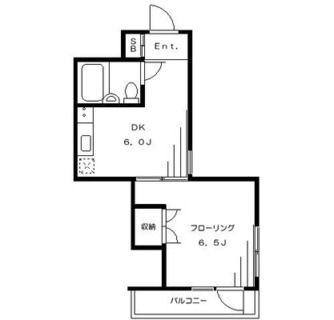 東京都北区岩淵町 賃貸マンション 1DK