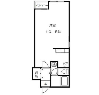 東京都北区田端４丁目 賃貸マンション 1R