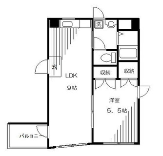 東京都北区岩淵町 賃貸マンション 1LDK