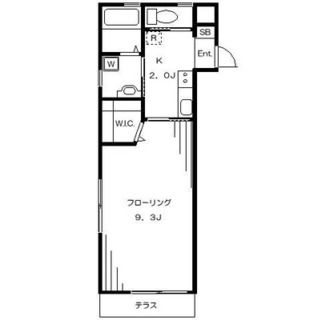 東京都北区中十条２丁目 賃貸アパート 1K