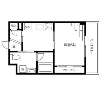 東京都北区田端４丁目 賃貸マンション 1K