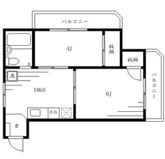 東京都北区赤羽２丁目 賃貸マンション 2DK