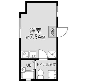 東京都北区上中里１丁目 賃貸アパート 1R