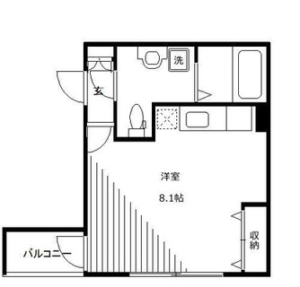 東京都北区田端新町１丁目 賃貸マンション 1R