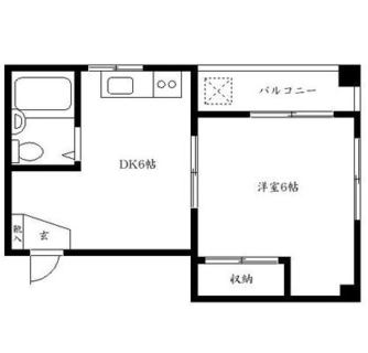 東京都北区上中里３丁目 賃貸マンション 1DK