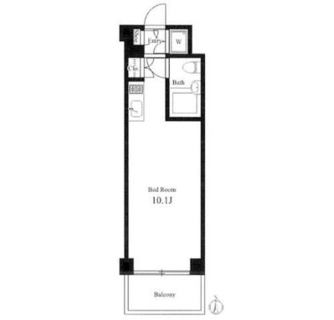 東京都大田区東矢口３丁目 賃貸マンション 1R