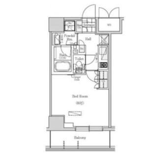 東京都港区芝１丁目 賃貸マンション 1K