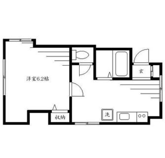 東京都北区田端新町３丁目 賃貸マンション 1K