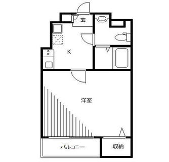 東京都北区王子本町２丁目 賃貸マンション 1K