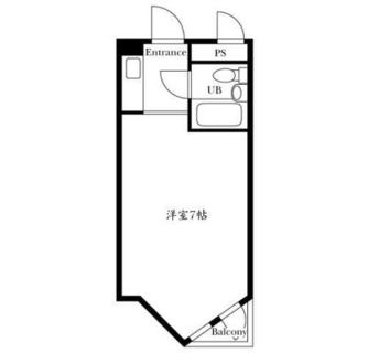 東京都港区芝浦４丁目 賃貸マンション 1R