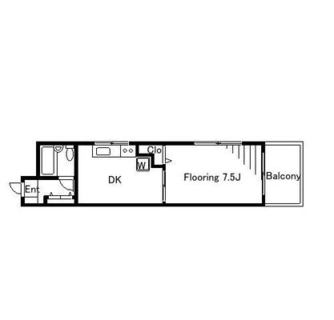 東京都荒川区東日暮里６丁目 賃貸マンション 1DK