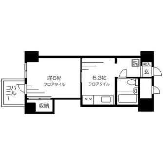 東京都北区赤羽１丁目 賃貸マンション 1DK