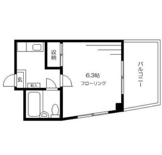 東京都文京区千駄木３丁目 賃貸マンション 1K