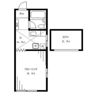 東京都北区岸町２丁目 賃貸アパート 1K