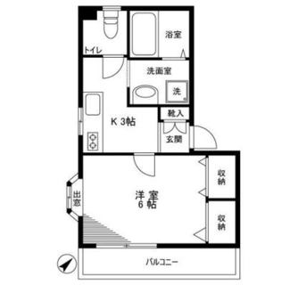 東京都北区王子４丁目 賃貸マンション 1K