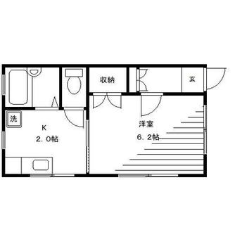 東京都北区栄町 賃貸アパート 1K