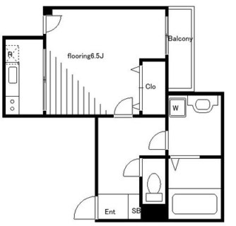 東京都北区田端新町３丁目 賃貸マンション 1K