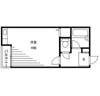 東京都北区田端新町３丁目 賃貸マンション 1R