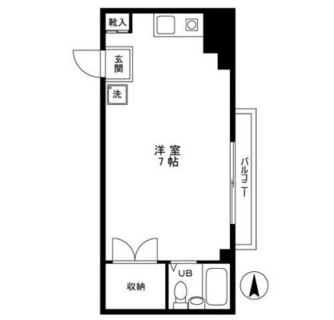 東京都荒川区東日暮里６丁目 賃貸マンション 1R