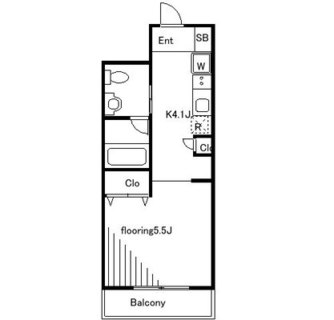 東京都荒川区東日暮里４丁目 賃貸マンション 1K