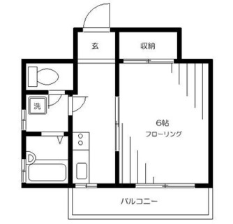 東京都北区滝野川１丁目 賃貸マンション 1K