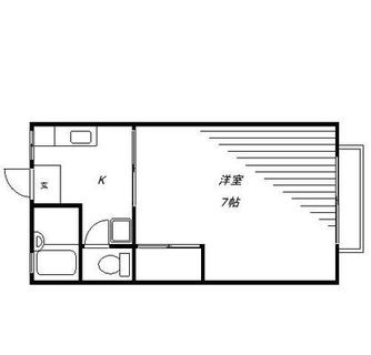 東京都北区岸町２丁目 賃貸アパート 1K