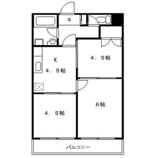 東京都北区中十条４丁目 賃貸マンション 3K