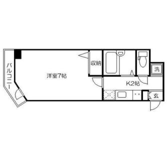 東京都北区田端新町３丁目 賃貸マンション 1K