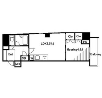 東京都北区滝野川２丁目 賃貸マンション 1LDK