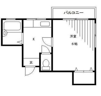 東京都北区岸町２丁目 賃貸アパート 1K