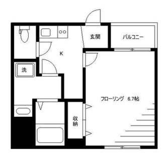 東京都北区十条仲原１丁目 賃貸マンション 1K