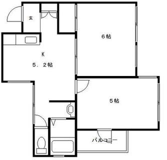 東京都北区田端１丁目 賃貸マンション 2SK