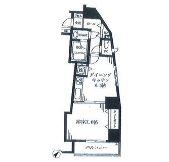 東京都北区滝野川２丁目 賃貸マンション 1DK