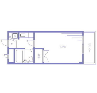 東京都北区田端３丁目 賃貸マンション 1K