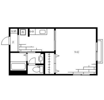 東京都北区岩淵町 賃貸アパート 1K